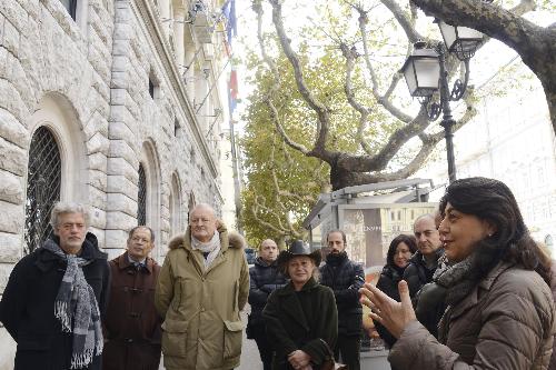 Mariagrazia Santoro (Assessore regionale Infrastrutture e Territorio) all'inaugurazione dello Sportello "Risposta Casa" - Trieste 17/11/2017